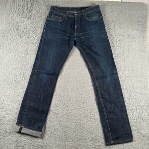 3Sixteen Jeans‎ Mens 33(31 Fits) Blue Indigo Selvedge Woven Japanese Denim